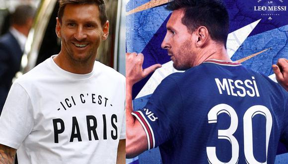 Hinchas del PSG abarrotaron la tienda virtual parisina para adquirir la nueva camiseta de Lionel Messi.