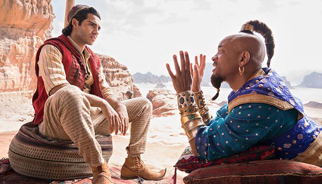 Foto 2 |  En segundo lugar quedó "Aladdín", de Disney, con US$ 42.3 millones. Dirigido por Guy Ritchie, Will Smith interpreta al genio y el actor canadiense Mena Massoud al personaje principal. (Foto: IMDB)