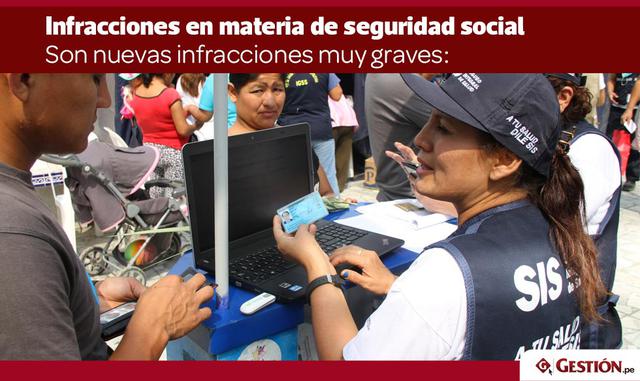 La falta de inscripción de trabajadores, u otras personas respecto de las que exista la obligación de inscripción, en el régimen de seguridad social en salud o en el régimen de seguridad social en pensiones, sean éstos públicos o privados.