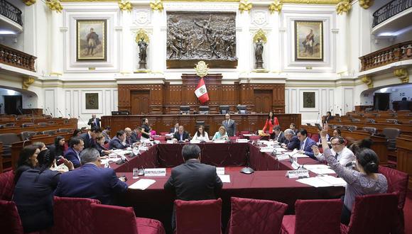 La Comisión de Constitución debatió y aprobó el dictamen de la&nbsp;Autoridad de Control del Poder Judicial.&nbsp;(Foto: Congreso de la República)
