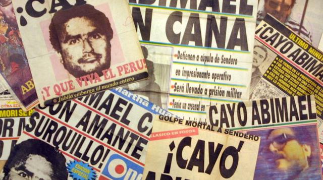 Así informó la prensa sobre la captura de Abimael Guzmán (Foto: El Comercio)
