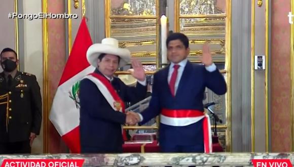 Juan Carrasco vuelve al Gabinete Ministerial, ahora bajo la dirección de Mirtha Vásquez. (Foto: Captura TV Perú)