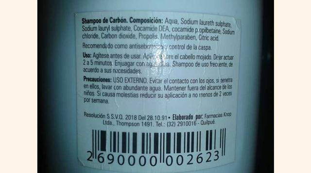 4. Cuando estábamos en el baño nuestra mayor diversión era leer las instrucciones del shampoo. (Foto: www. Cabellos y Hierbas)