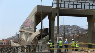 Metro de Lima: cerrarán 14 puentes peatonales que cruzan la Línea 1 entre VES, VMT y SJM