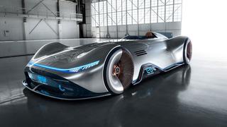 Mercedes-Benz EQ Vision Silver Arrow: una Flecha de Plata eléctrica para el siglo XXI