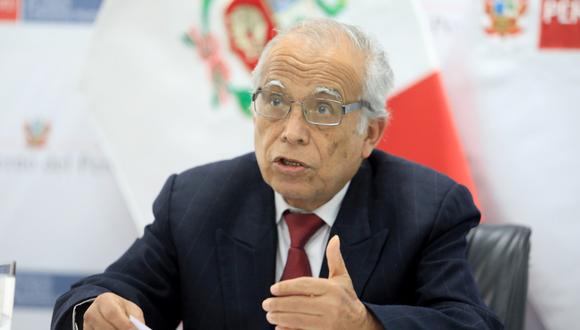 El ministro de Justicia, Aníbal Torres, reiteró que el presidente Pedro Castillo no tiene la lista de las personas con las que se reunió en Breña. (Foto: GEC)
