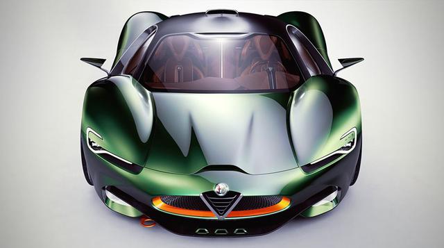 La parrilla delantera fue integrada, como sucedía en modelos antiguos de la marca, en una toma de aire ovalada. (Foto: Megaricos)