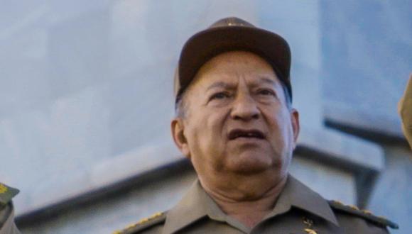 Ministro de las Fuerzas Armadas Revolucionarias de Cuba, Leopoldo Cintra Frías (Foto: AFP)