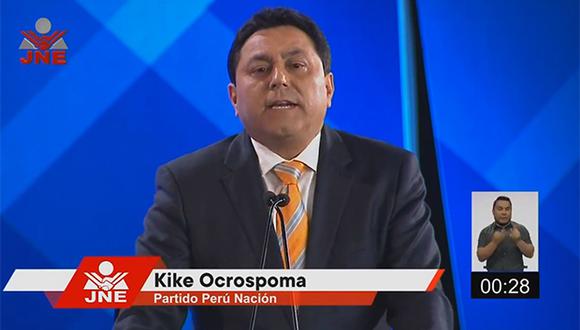 Enrique Ocrospoma es candidato a la alcaldía de Lima por Perú Nación. (Foto: JNE)