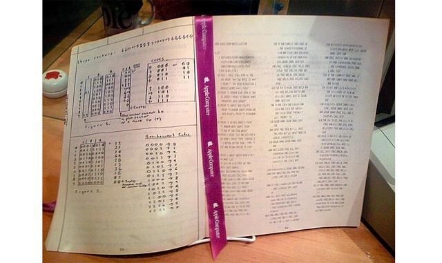 El Apple I fue creado por Wozniak. En la imagen superior puedes ver sus notas sobre el proyecto.