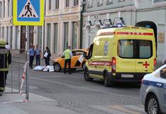 Taxi atropella a ocho personas en Moscú, incluidos dos mexicanos