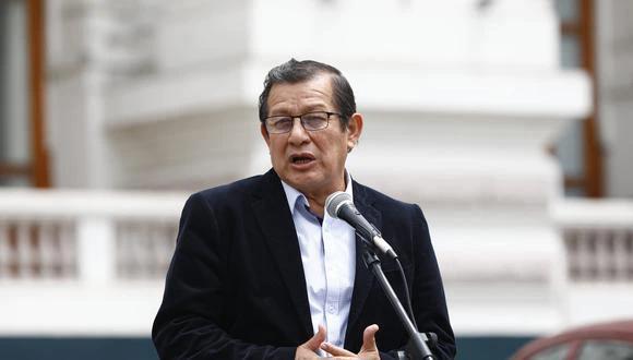 El vocero de la bancada, Eduardo Salhuana pidió al premier Adrianzén que el gobierno enfoque su accionar en la lucha contra la delincuencia y la inseguridad ciudadana.(Foto: Difusión)