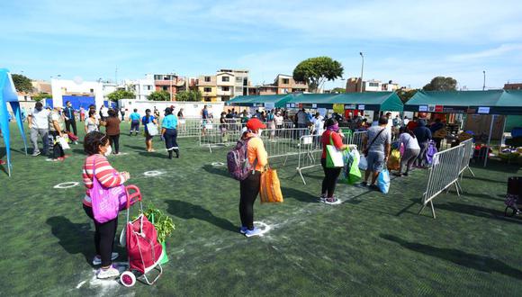 Más de 110 Mercados Minagri 'De la Chacra a la Olla’ se han realizado en el país. (Foto: Agrorural)