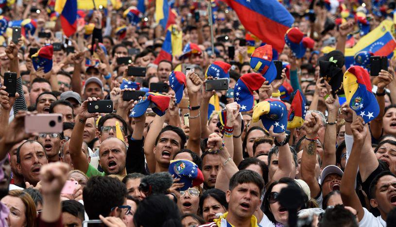 Pero el Grupo de Lima y la Unión Europea se oponen al uso de la fuerza.&nbsp;(Foto: AFP)