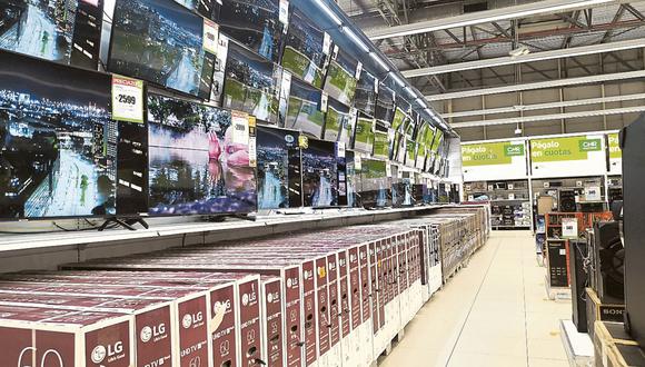 Mercado. Comercialización de TV este año superará a la mundialista. (Foto: Claudia Llontop | GEC)
