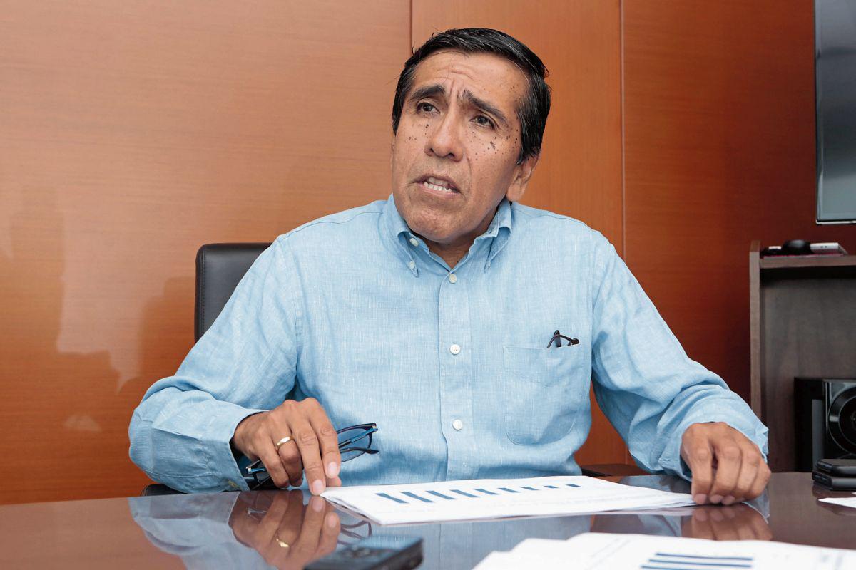 Luis Alberto Arias Minaya, presidente ejecutivo del Banco de la Nación. (Foto: Diana Chávez)