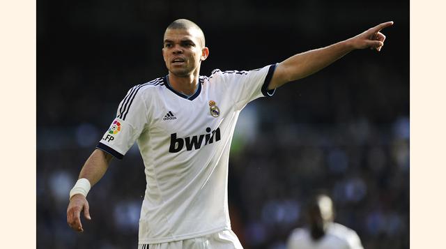 Pepe, El jugador brasileño Képler Laverán Lima Ferreira  forma parte del Real Madrid C.F. El jugador fichó hace algunos años por US$. 39 millones. (foto: Getty)