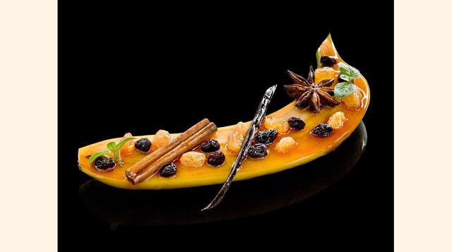 Le Pré Catelan (París, Francia). Los platos del chef Frédéric Anton se sirven en un menú degustación en siete tiempos por US$ 632 para dos personas.