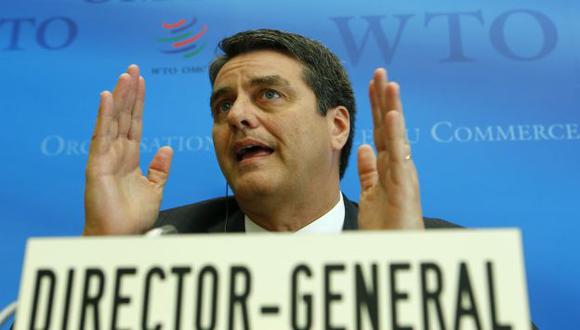 Roberto Azevedo, jefe de la OMC. (Reuters)