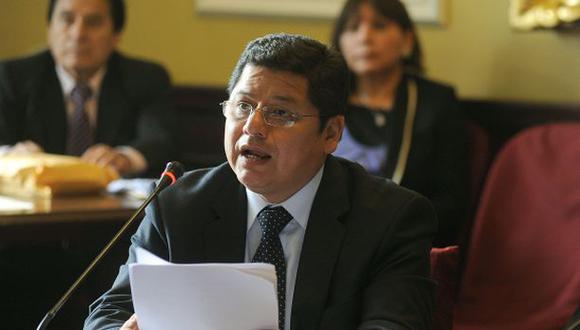 Eduardo Vega, ministro de Justicia, señaló que no van a presentar alguna medida ante el TC sobre la vacancia de Martín Vizcarra. (Foto: Archivo Congreso)