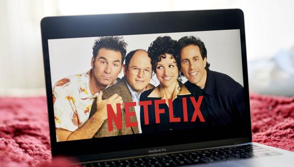 La serie de televisión 'Seinfeld' se transmite en el sitio web de Netflix Inc. en una computadora portátil organizada en el distrito de Brooklyn de Nueva York, EE.UU., el viernes 15 de octubre de 2021. Está previsto que Netflix Inc. publique cifras de ganancias el 19 de octubre. Fotógrafo: Gabby Jones/Bloomberg