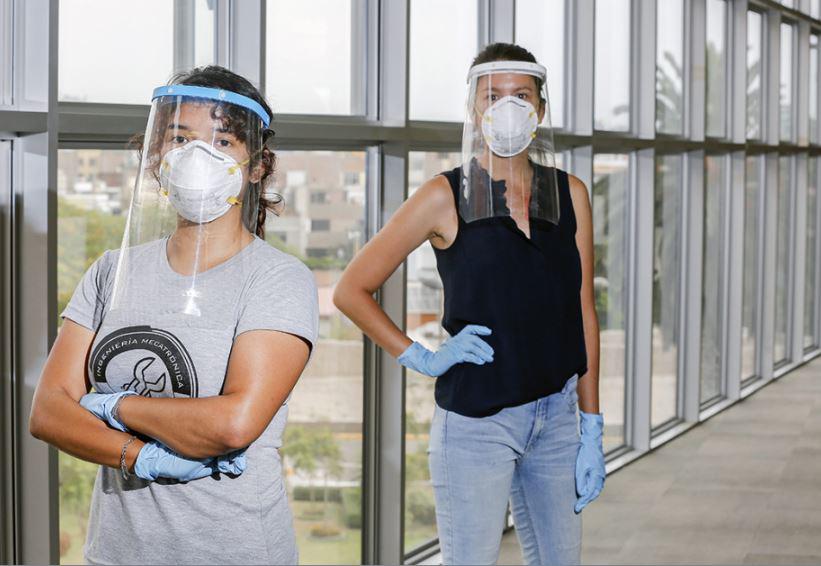 La PUCP trabaja en el diseño de viseras impresas en 3D  para proteger al personal sanitario. (Foto: PUCP )