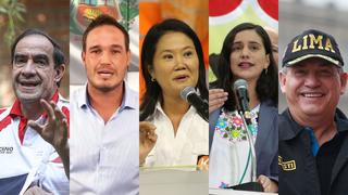 Cinco candidatos participarán en un debate presidencial este domingo 21 