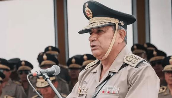 El comandante General de la Policía Nacional Perú (PNP), Víctor Zanabria informó que siguen avanzando de manera contundente y deteniendo blancos objetivo que son delincuentes peligrosos. (Foto: Agencia Andina)