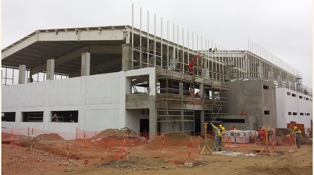Hasta el 15 de julio, las obras están avanzadas en un 75% y comprende cinco edificaciones: dos polideportivos, una residencia para deportistas, un velódromo, entre otras infraestructuras. (Foto: Wilfredo Huanachin)