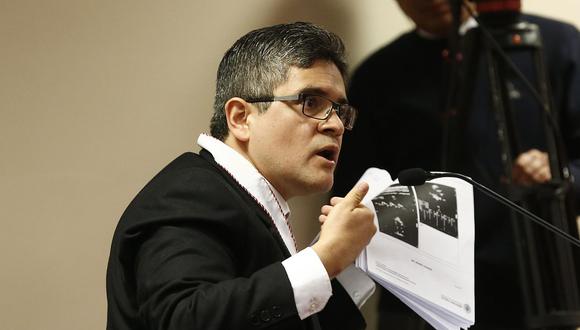 El fiscal del equipo especial para el Caso Lava Jato, José Domingo Pérez, dijo que sacaron de contexto sus declaraciones en México. (Foto: USI)