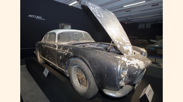 Otra joya de la colección Baillon es el Maserati A6G 2000 Gran Sport Berlinetta Frua, que espera ser subastado entre 800,000 y 1.2 millones de euros. (Foto: AP)