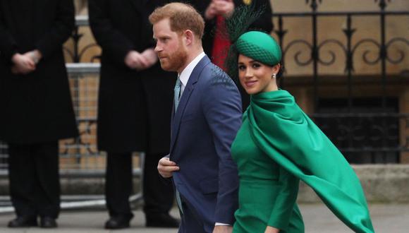 Príncipe Harry y Meghan Markle. (Bloomberg)