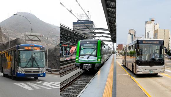 Este viernes 8 es feriado por el Combate de Angamos y el transporte público tendrá un horario especial en Lima y Callo. (Foto: ATU)