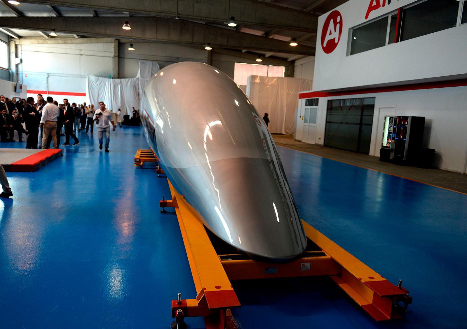 Hyperloop. (Foto: AFP).