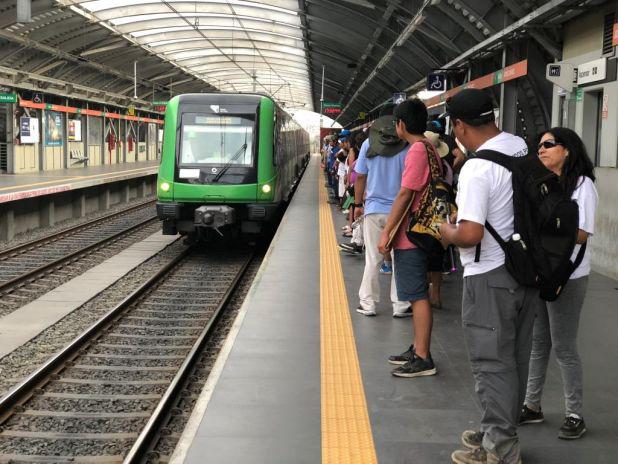 Línea 1 del Metro de Lima.