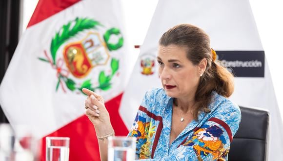 La ministra de Vivienda, Hania Pérez de Cuéllar, afirma que Dina Boluarte “define la marcha de su Gobierno” y no depende del premier Alberto  Otárola Fuente: MVCS