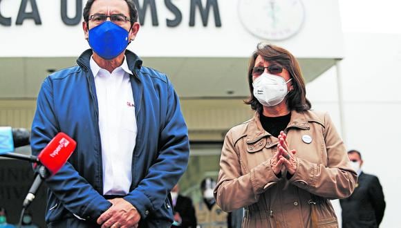 El expresidente Martín Vizcarra fue acusado por la vacunación irregular durante el 2020, durante la emergencia nacional por la COVID-19. FOTOS: FRANCISCO NEYRA / GEC