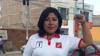 Betssy Chávez: Planteamos un modelo económico como el que se aplicó en Ecuador y Bolivia