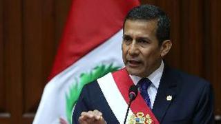 Ollanta Humala acudirá hoy a las 10:45 horas al Congreso para exponer fallo de La Haya