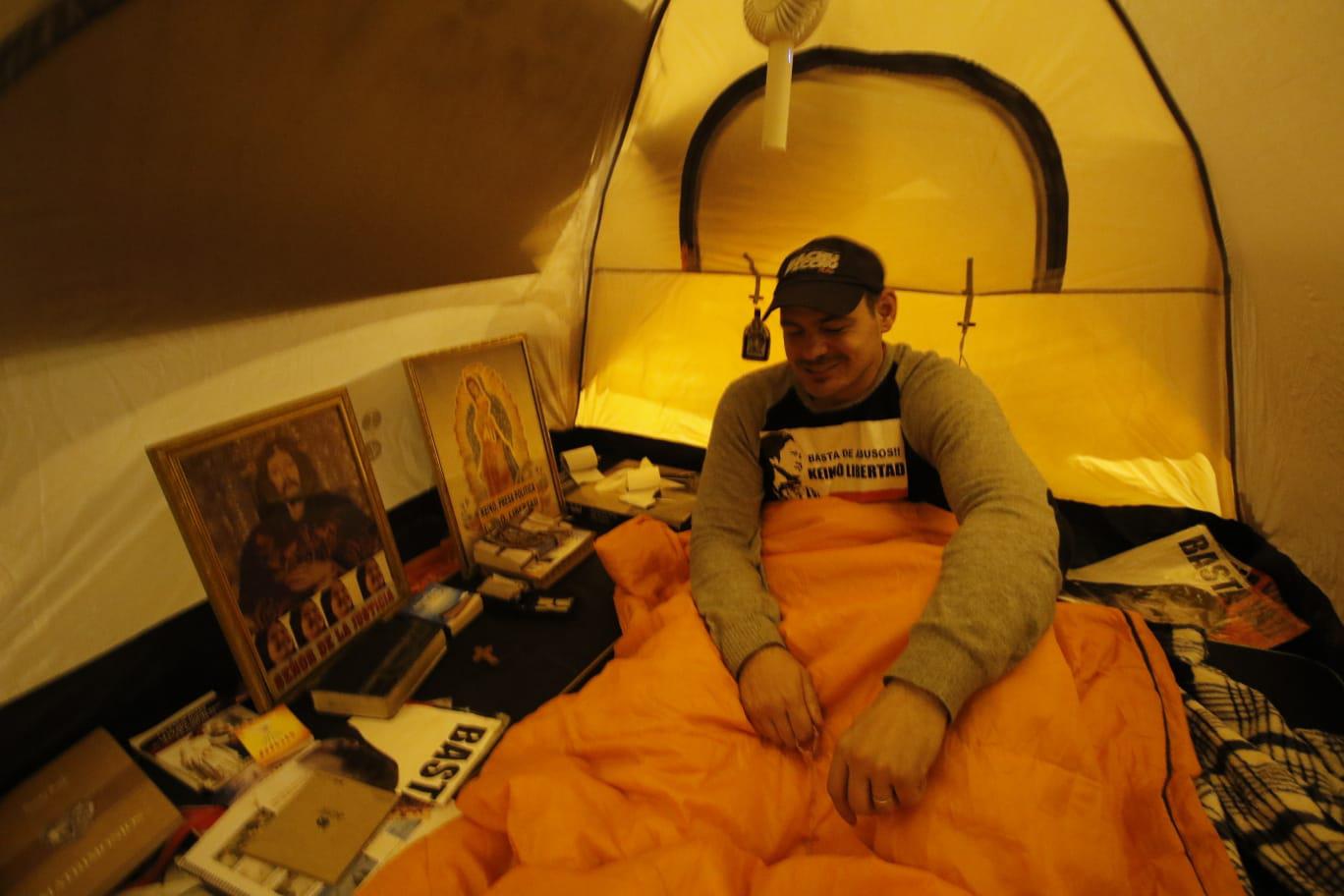 Vito Villanella asegura que llegará "hasta las últimas consecuencias" con tal de que Keiko Fujimori recupere su libertad. (Foto: Miguel Bellido / GEC)