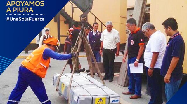 Ante las fuertes lluvias que siguen azotando a la ciudad de Piura, Aceros Arequipa apoyó a los peruanos damnificados con la entrega de calaminas para la protección de sus familias. Dicha ayuda también llegó al resto del norte del país.