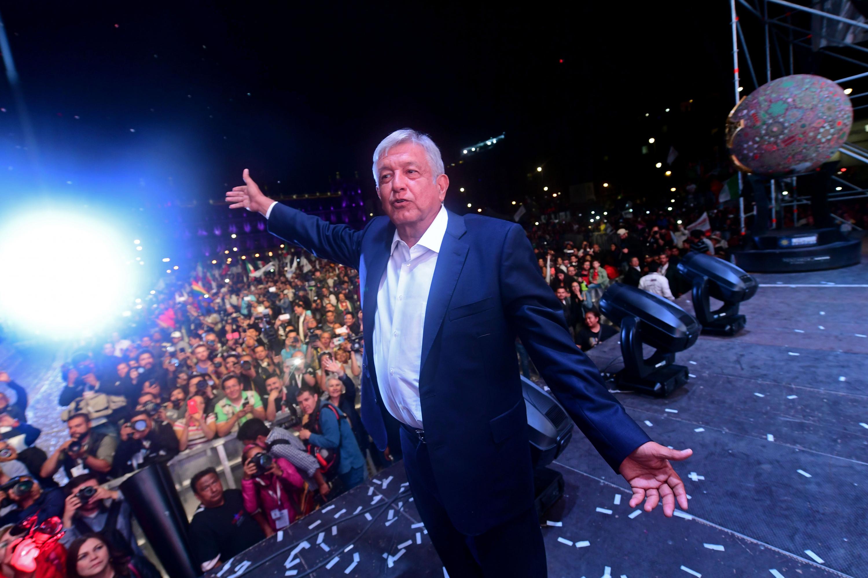 Diversos mandatarios del mundo saludaron el triunfo de AMLO. (Foto: AFP)