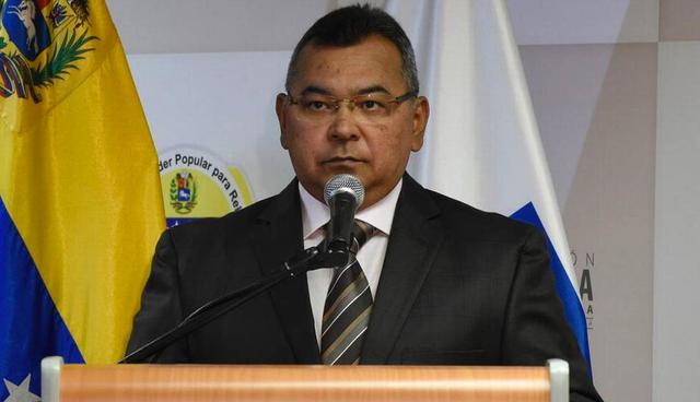 8. Néstor Reverol, ministro de Interior y Justicia. Reverol ocupa desde 2016 el puesto de ministro de Interior y Justicia y anteriormente, desde 2014, se desempeñó como Comandante General de la Guardia Nacional de Venezuela. (Foto: AFP)