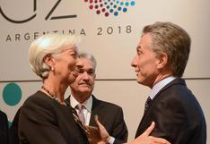 Argentina y el FMI dialogan en Washington mientras el peso opera estable