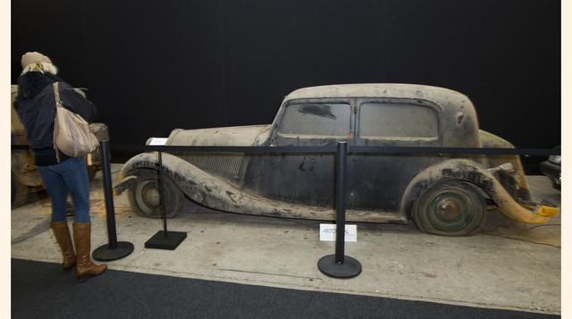 El evento se lleva a cabo en el Puerto de Versalles, París. Ahí podrán encontrar este Talbot Lago T11 Cadette Berline. (Foto: AP)