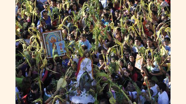 La semana santa es un periodo donde todos los creyentes realizan una serie de actividades litúrgicas.