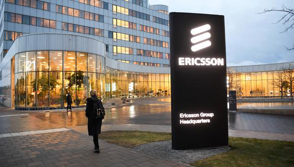 Compañía Ericsson. (Foto: Fredrik SANDBERG / TT NEWS AGENCY / AFP)