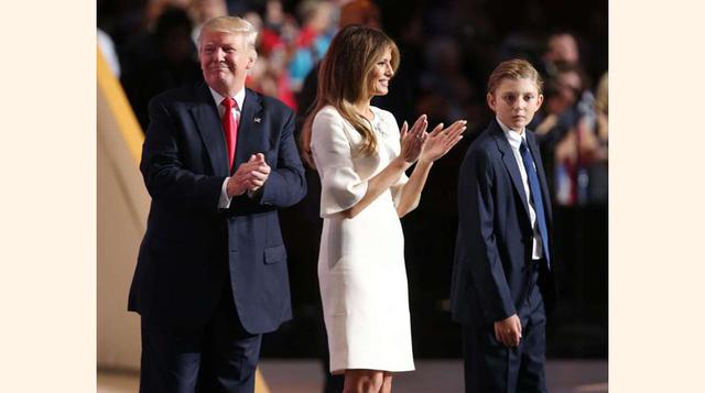 Barron Trump, el hijo menor de Donald Trump, y único que procreó con Melania, nació en marzo de 2006. A partir de que su padre tomó posesión como presidente, el pequeño ha sido el centro de atención debido a que en más de un evento masivo fue visto a punt
