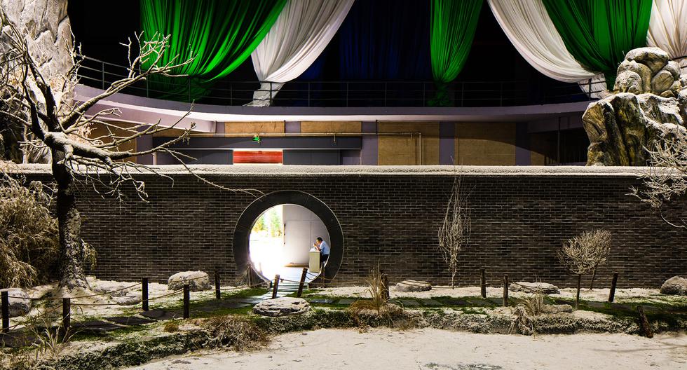 En un escenario seguro