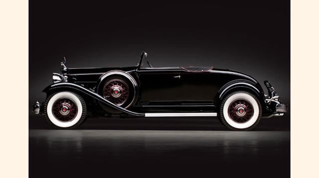 Packard Eight Coupe Roadster de 1932 . Tiene una potencia de 110 CV y cuatro velocidades. Su precio 126.300-173.665 euros. (Foto: Expansión)